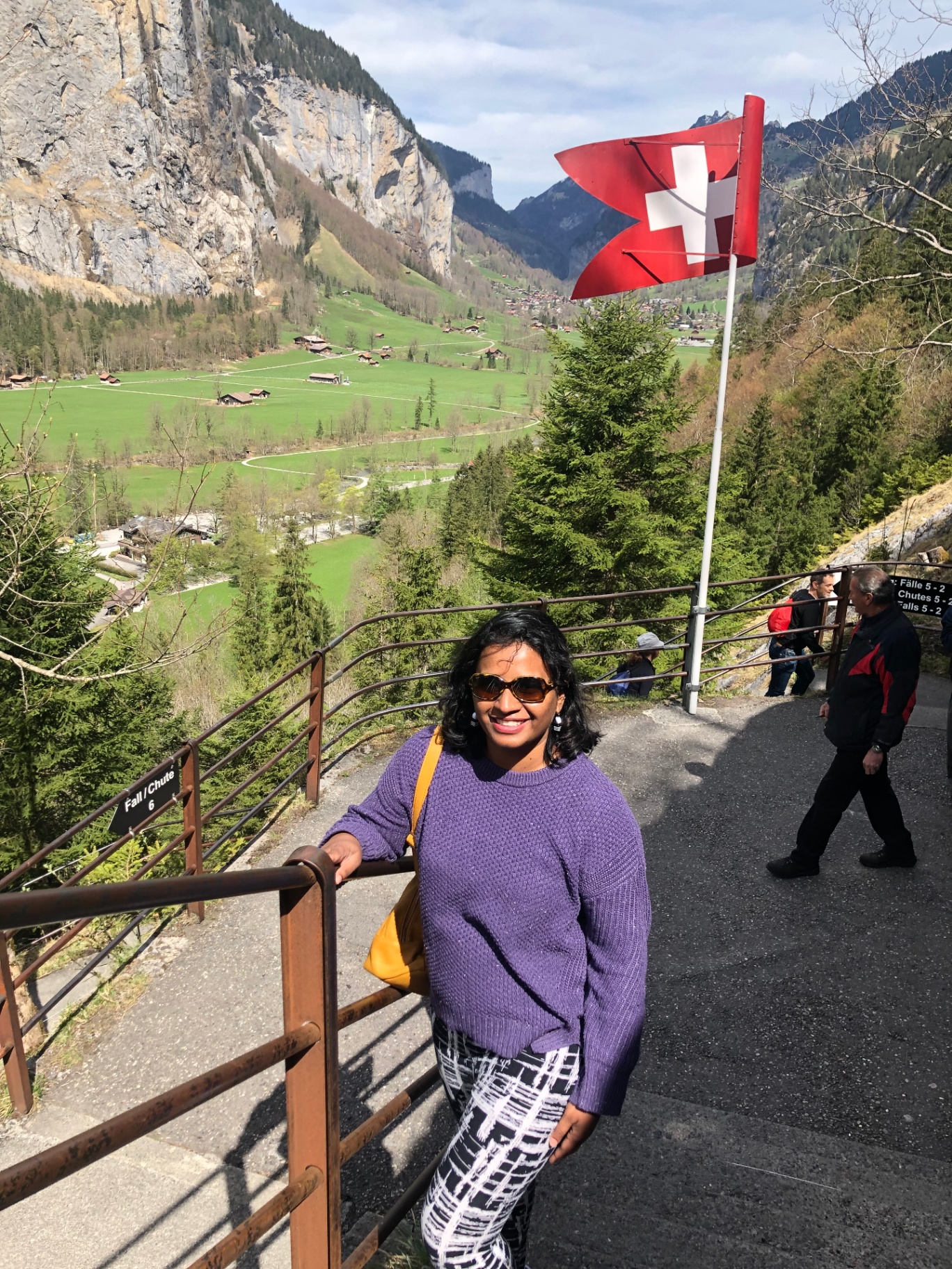Divya in the mountains