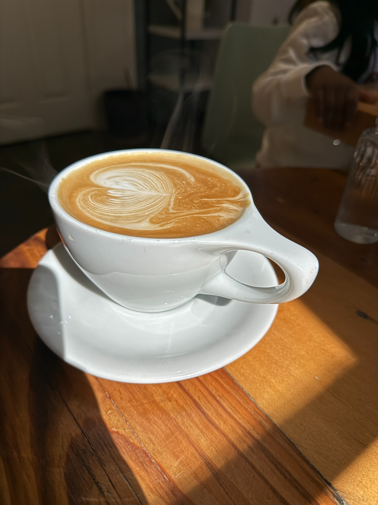 A cup of espresso photographed by Divya